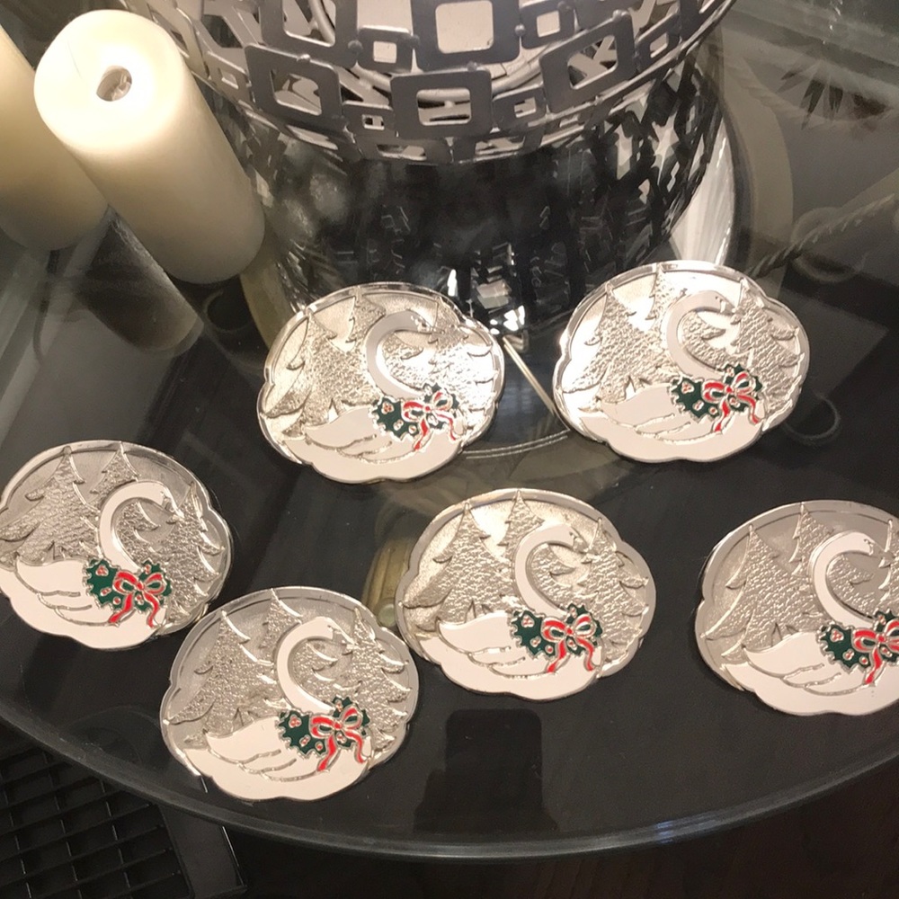 10 Christmas coasters